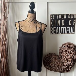 Apt. 9 Black Sleeveless Relaxed Camisole